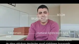 Ders Muafiyeti Nasıl Yapılır
