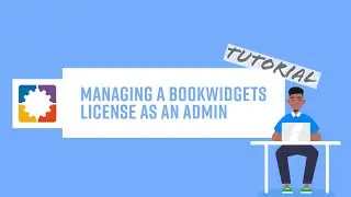 Managing a BookWidgets license as an admin