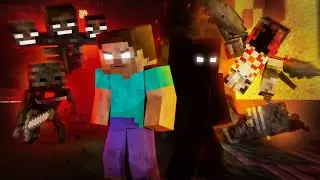 NETHER WAR EP2 - Magical Orbs - Alex and Steve life (Minecraft animation)