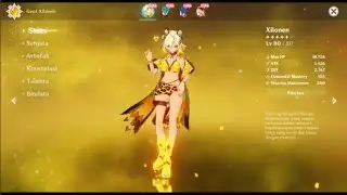 Xilonen gold Bikini | Genshin Impact MOD
