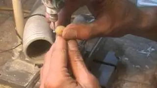 How amber Trollbeads are made...