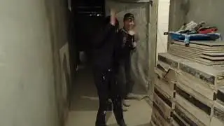 Равшан Джамшут на стройке