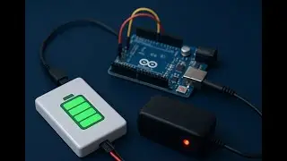 Smart Battery Level Indicator using Arduino Uno🔴🟡🟢🔵|| DIY Electronics microcontroller Project