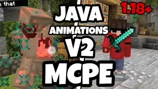 Java Animations V2 for MCPE 1.18+