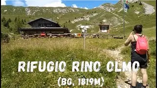 (R08) Rifugio Rino Olmo (BG, 1819 mt) - da Rusio (Castione della Presolana)
