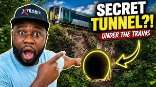 Secret Tunnel Under Trains at Bradwell Abbey! 😲