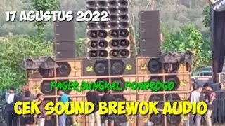 cek sound brewog audio||sendang bulus pager bungkal ponorogo 2022