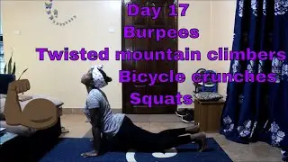 Workout #withme -Night|Day17 of 30 days workout challenge|17th. of July 2020||Through Tossie's Lens