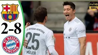 Barcelona vs Bayern Munich 2−8 - All Gоals & Extеndеd Hіghlіghts − 2020 (Thomas Muller 2 Goals)