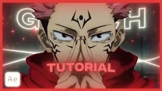 [ Glitch transition🌟] After effect [ Tutorial ]