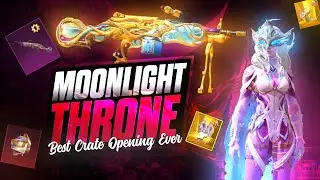 NEW ULTIMATE SET MOONLIGHT THRONE 🔥| TIPS & TRICKS FOR CRATE OPENING IN BGMI