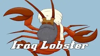 Iraq lobster Metal cover
