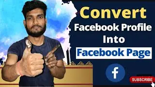 💯facebook profile page me kaise change kare || facebook profile to page change