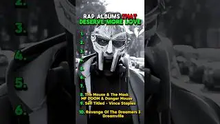Rap Albums That Deserve More Love #rap #hiphop #jcole #dreamville #jid #nas #jpegmafia #westsidegunn