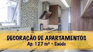 Decoração de Apartamentos - Ap. de 127 m² na Saúde