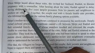 Finite and non finite verbs based on the story of Shilpi: Part 2