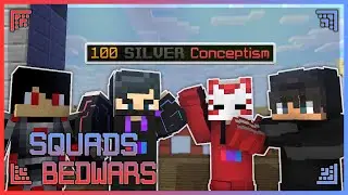 Isaac Gets LVL100! (ft. IamZack & Bolt) | Nethergames Bedwars #9