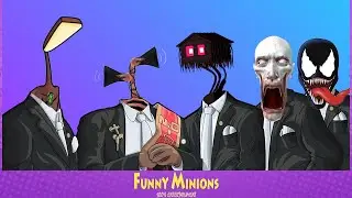 Siren Head and Light Head & House Head and Scp - Coffin Dance Meme (COVER)
