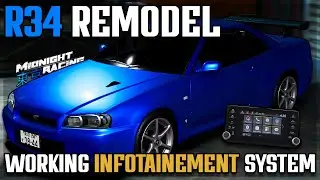 MASSIVE Nissan Skyline R34 GTR Remodel (300+ Kits!!) | Midnight Racing: Tokyo