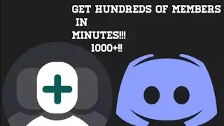How To get UNLIMITED amount of members in your discord server!! (WORKING 2020!!!)