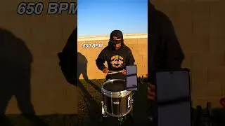 650 BPM Triple Stroke Roll