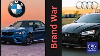 BMW Vs Audi Brand Advertisement War| BMW Vs Audi Advertising| #marketing #ad #advertising #bmw #audi