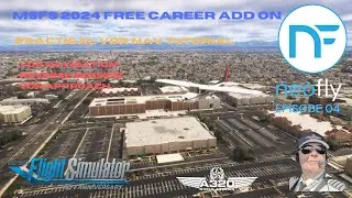 MSFS 2024 NeoFly 4 Ep. 4  Practical VOR Navigation Tutorial and VOR Approach.