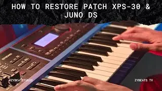 How to restore or install patches in XPS-30 & JUNO DS