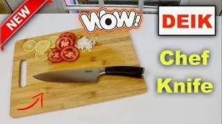 DEIK ❤️    8 Inch German Stainless Steel  Chef Knife   - Review   ✅