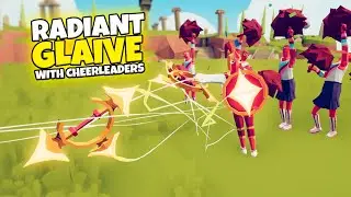 RADIANT GLAIVE WITH CHEERLEADERS vs EVERY FACTION | TABS Update Gameplay