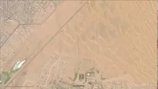 Sand dunes near Walvis Bay, Namibia