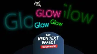 Quick and Easy Neon Text Effect for Beginners | GIMP Tutorial