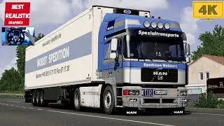 MAN F2000 ETS2 PNG-Graphics Realistic Driving Burgas-Karlovo