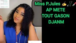 DEPIW GEN PROBLÈM BANN AK ANDURANS MISS P.JULES AP METEW DJANM PASKE GEN SOLUSYON POU SA.