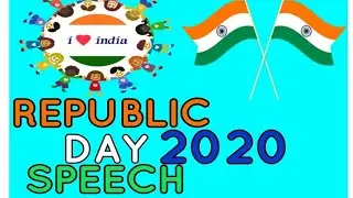 Republic Day Speech In English  /26 January  Speech/ Republic  Day Speech For Kids