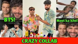 @FukraInsaan and Puneet Superstar Crazy Collab 🤪| Puneet Funny Moments, Bts Abhishek malhan Video
