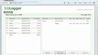 JobLogger - Logging Time