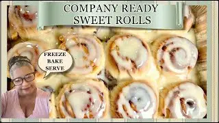 Make Ahead Sweet Rolls | Freeze & Bake Cinnamon Rolls & Cardamom Orange Rolls