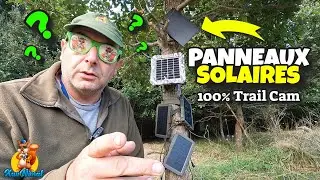 SOLAR PANELS FOR HUNTING CAMERA