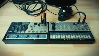 ABSTRACT BREAKS JAM with KORG VOLCA DRUM and VOLCA KEYS