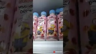 YOGURT CIMORY MINION STRAWBERRY FAVORITE ENAK RASANYA #SHORTS