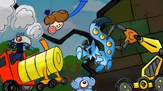 Playing 3 silly Flash games with my buddies