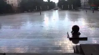 Раптовий дощ в Тернополі 8.06.2013