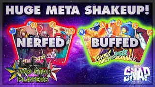 Kitty Bounce is DEAD, Magik is BROKEN - July 20th balance changes | Marvel Snap | Two Star Players