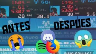Configuracion para no bajar fps (Fire fox, Spotify, Discord)ryzen 3 2200g