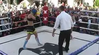 -57 KG: Silje (Stavanger MMA-Center) vs. Anne Line (Frontline Muay Thai)