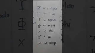 Greek alphabet #03