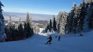 La schi în Poiana Brașov - 2025!