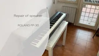 Ремонт цифрового пианино Roland FP 30