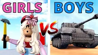 Boys vs Girls In Obby Creator